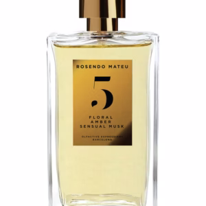 rosendo mateu nº 5 floral, amber, sensual musk